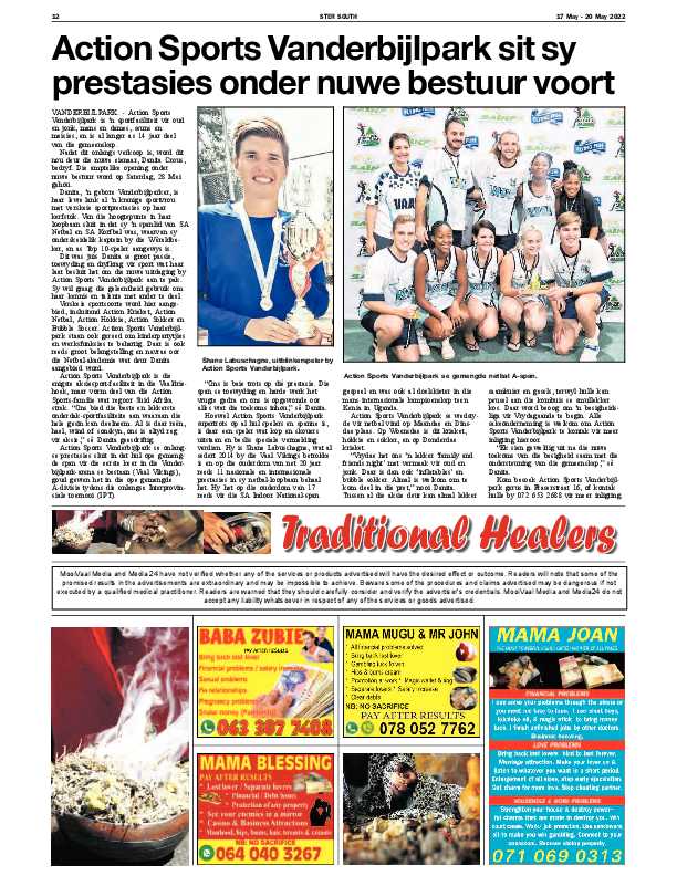 STER SOUTH 17 May – 20 May 2022 page 16