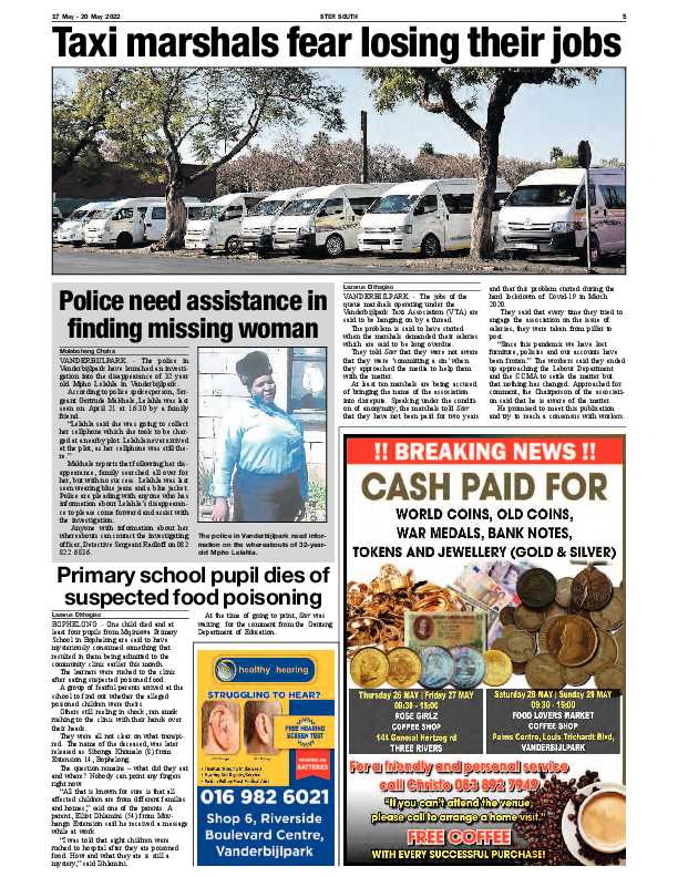 STER SOUTH 17 May – 20 May 2022 page 5
