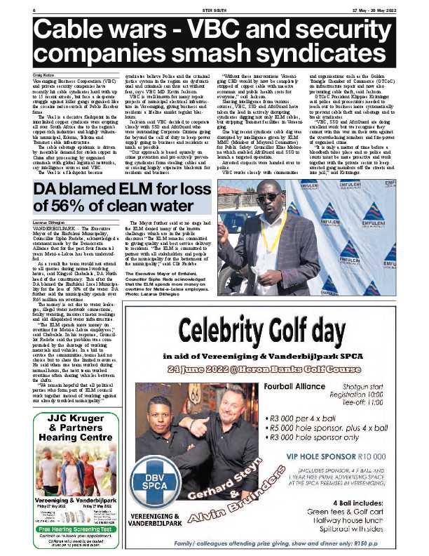 STER SOUTH 17 May – 20 May 2022 page 6