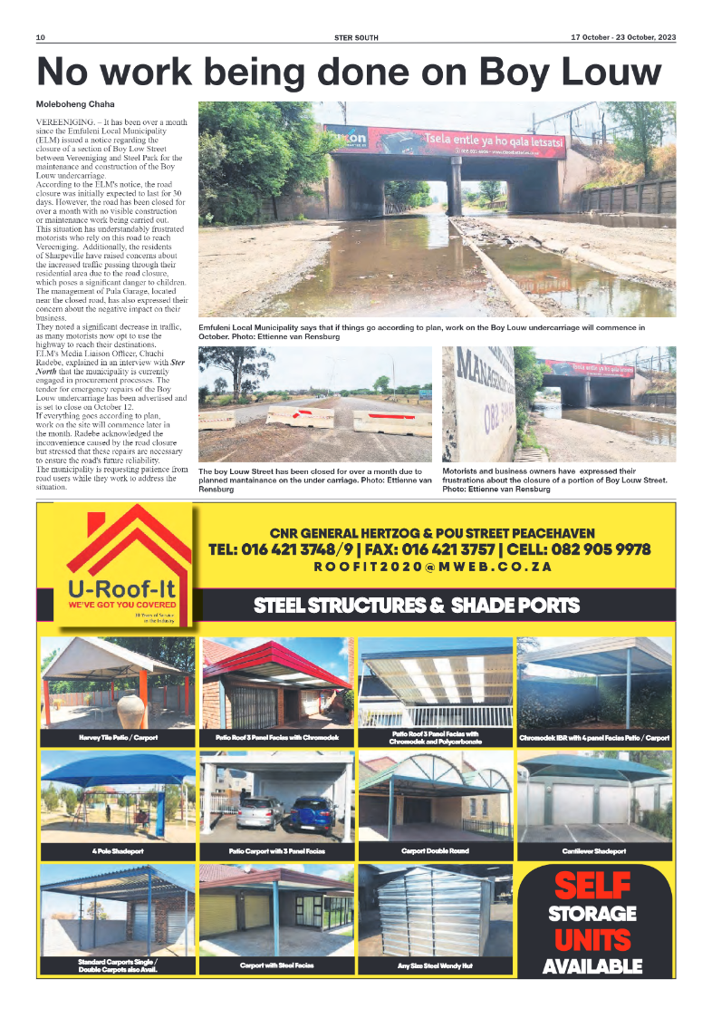 STER SOUTH 17 October – 23 October, 2023 page 10