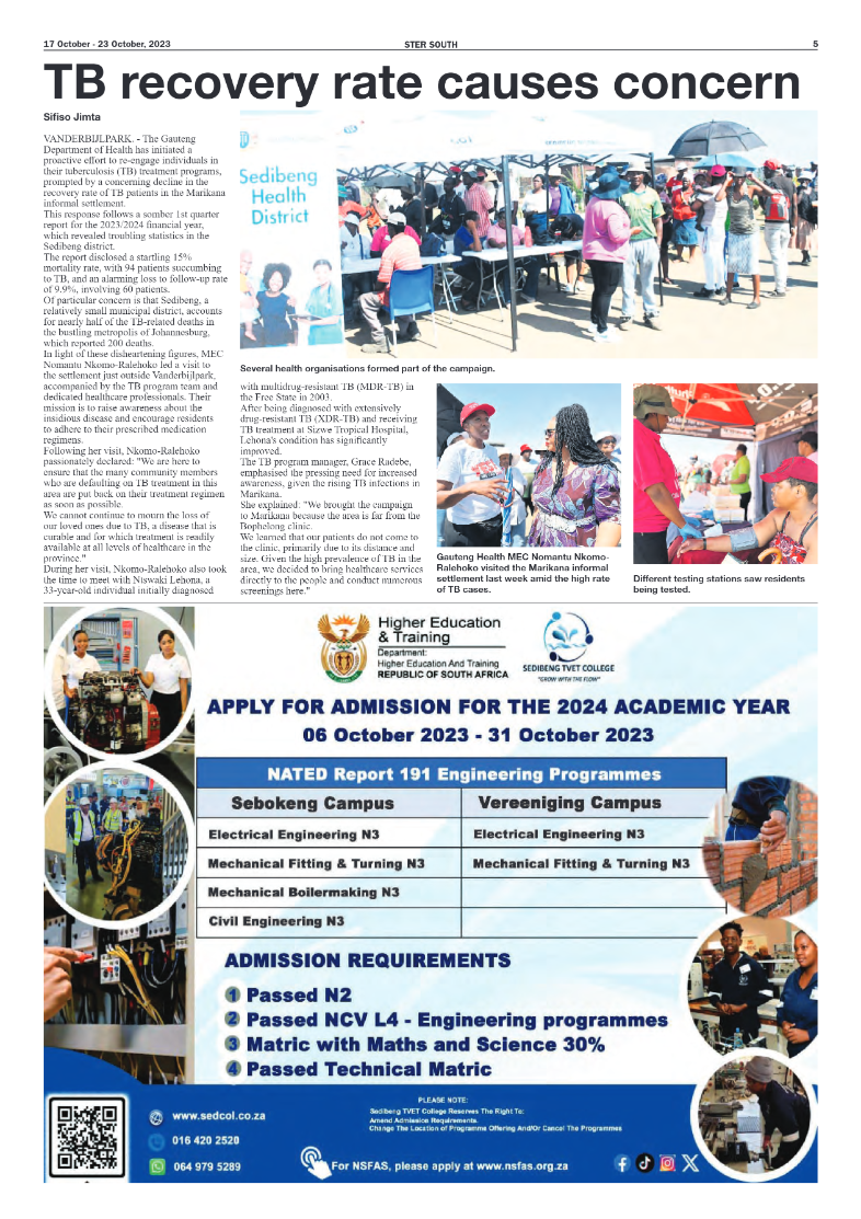 STER SOUTH 17 October – 23 October, 2023 page 5