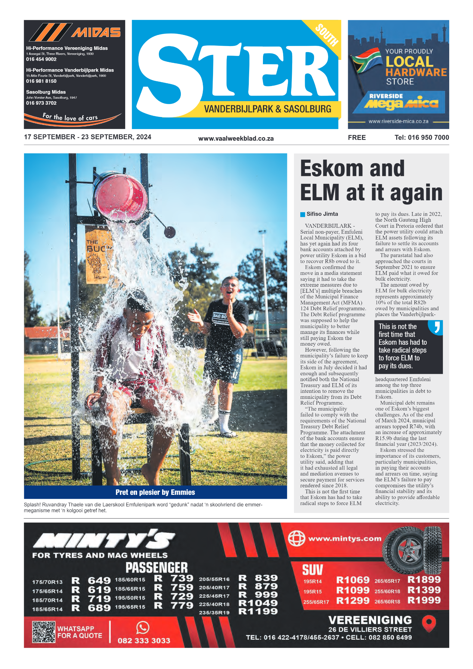 STER SOUTH 17 SEPTEMBER – 23 SEPTEMBER 2024 page 1