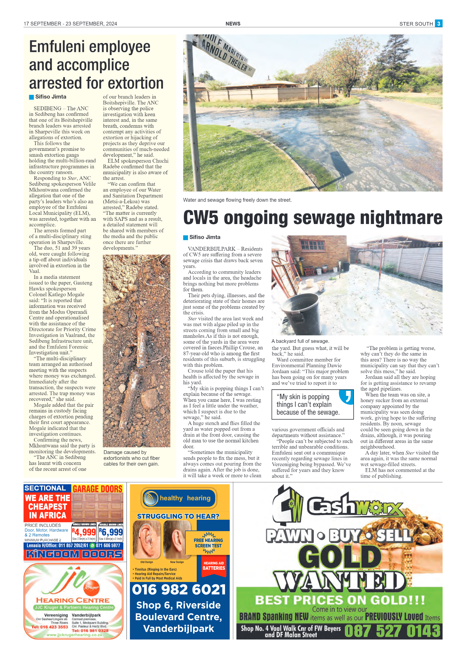 STER SOUTH 17 SEPTEMBER – 23 SEPTEMBER 2024 page 3