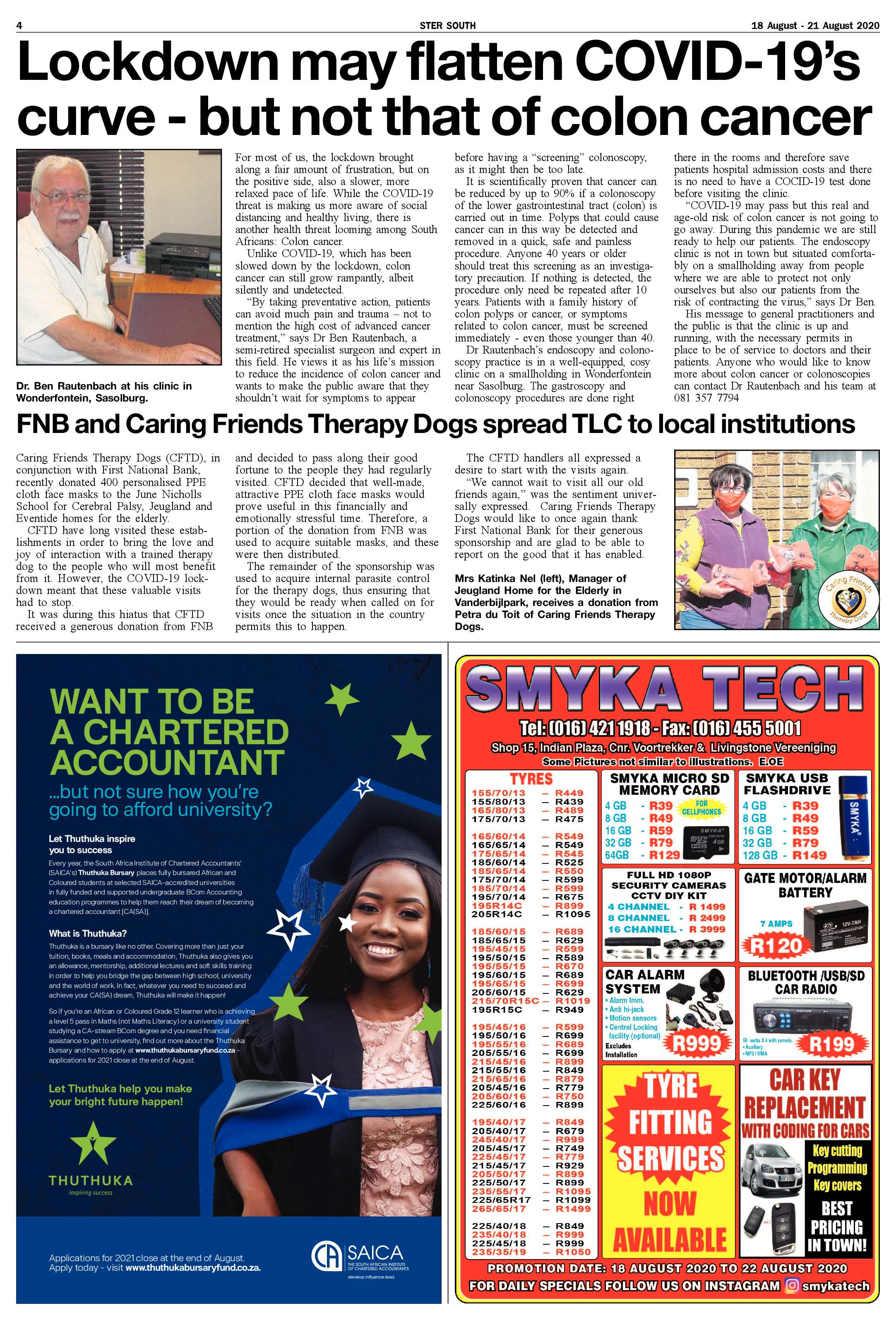 STER SOUTH 18 August – 21 August 2020 page 4