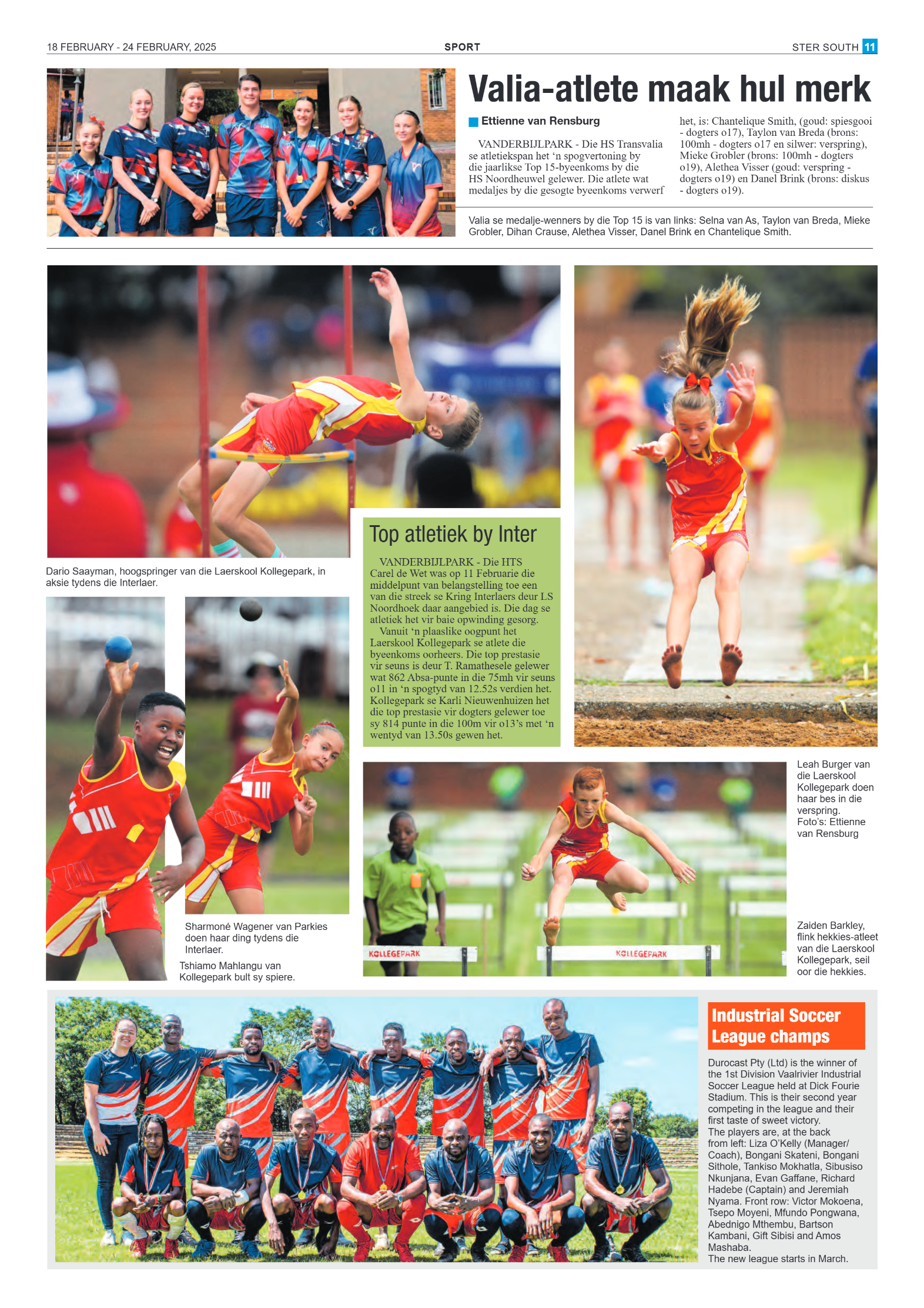 STER SOUTH 18 FEBRUARY – 24 FEBRUARY, 2025 page 11
