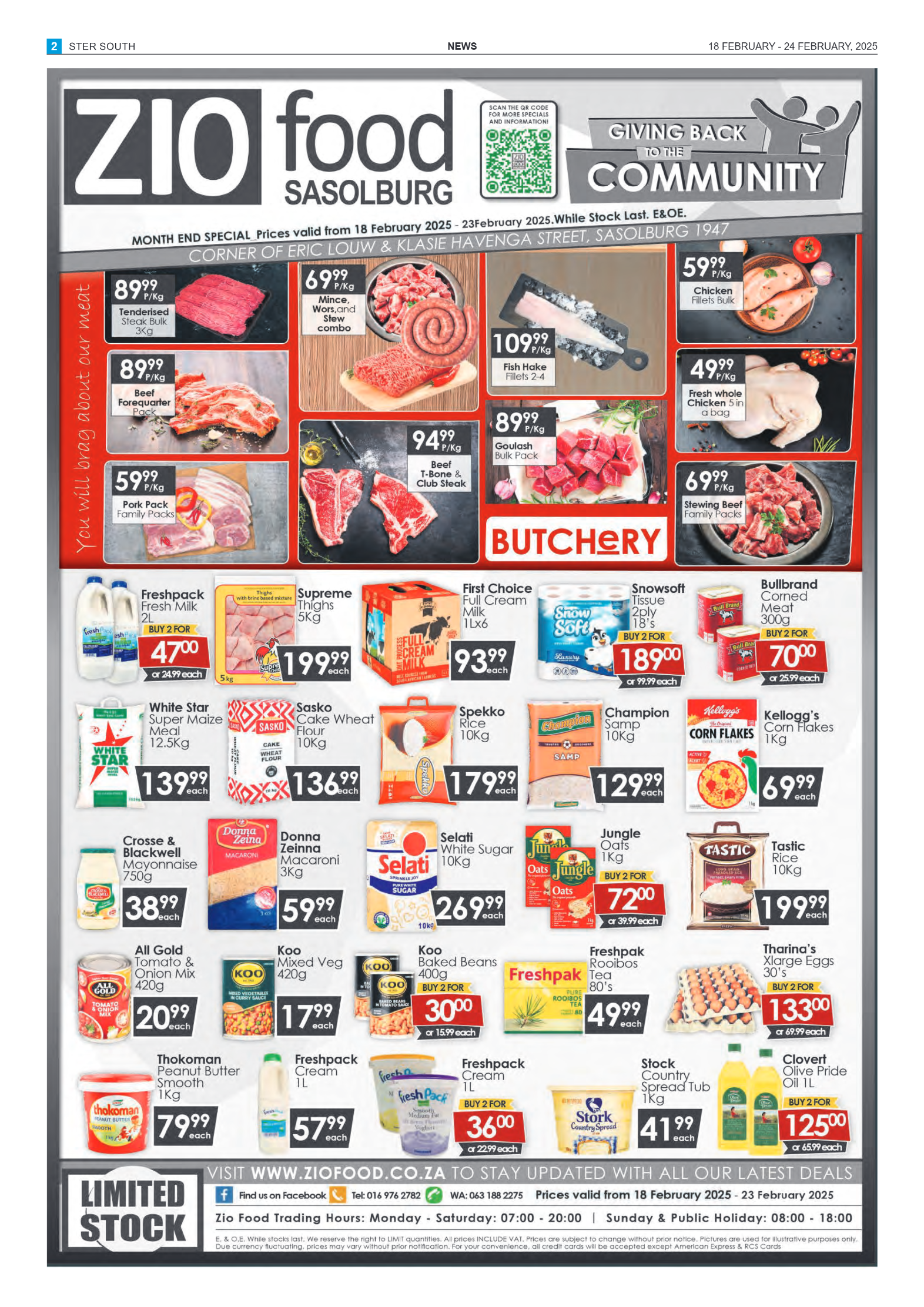 STER SOUTH 18 FEBRUARY – 24 FEBRUARY, 2025 page 2