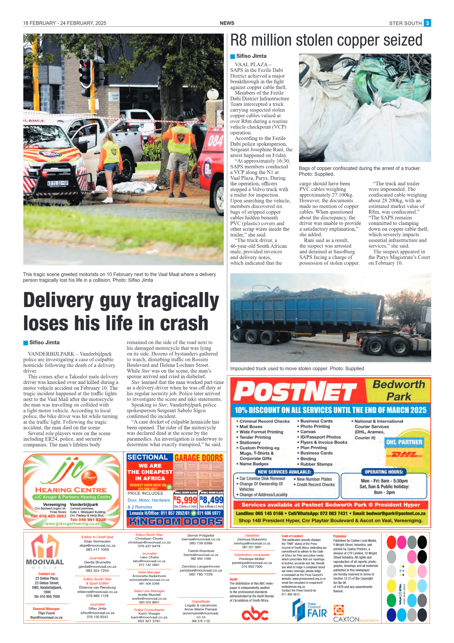 STER SOUTH 18 FEBRUARY – 24 FEBRUARY, 2025 page 3