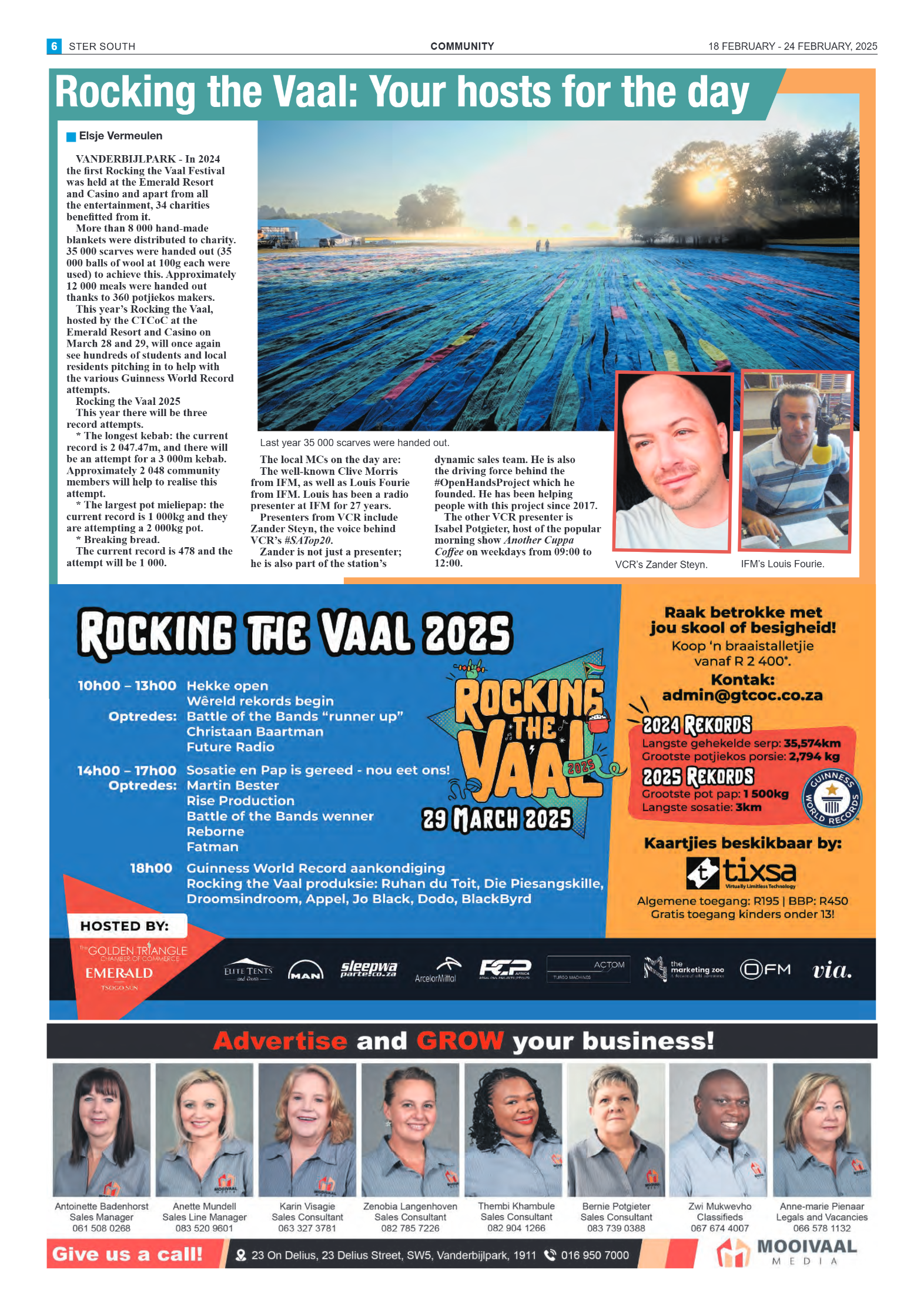 STER SOUTH 18 FEBRUARY – 24 FEBRUARY, 2025 page 6