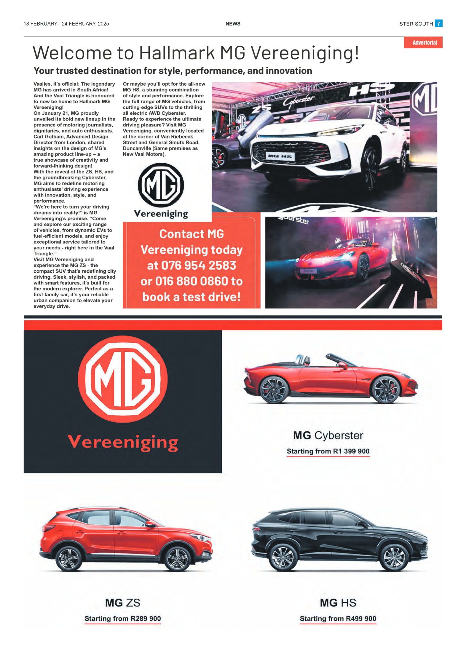 STER SOUTH 18 FEBRUARY – 24 FEBRUARY, 2025 page 7