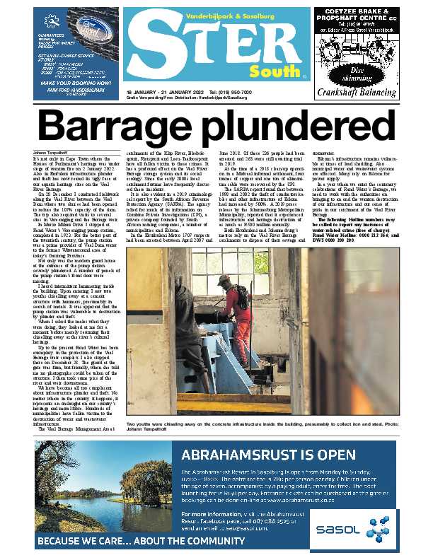 STER SOUTH 18 January – 21 January 2022 page 1