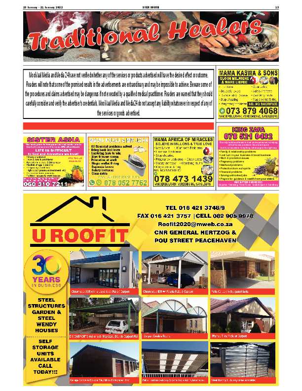 STER SOUTH 18 January – 21 January 2022 page 13