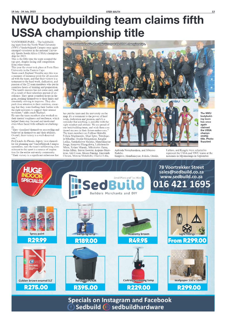 STER SOUTH 18 July – 24 July, 2023 page 15