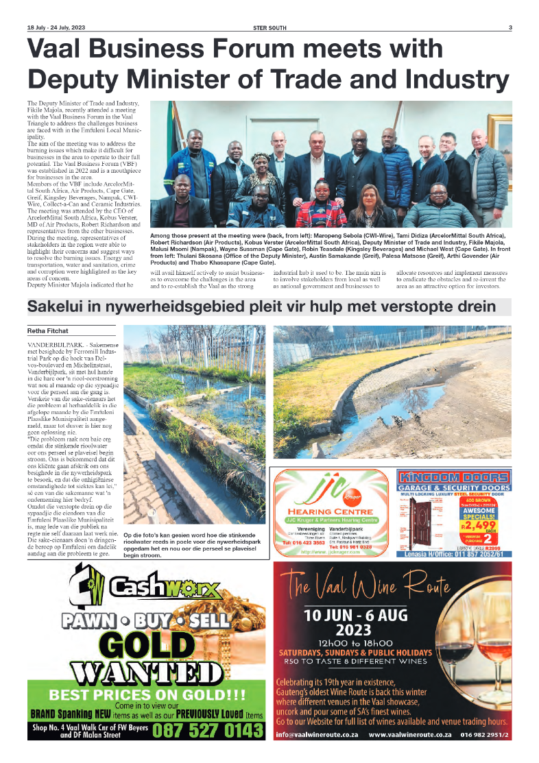 STER SOUTH 18 July – 24 July, 2023 page 5