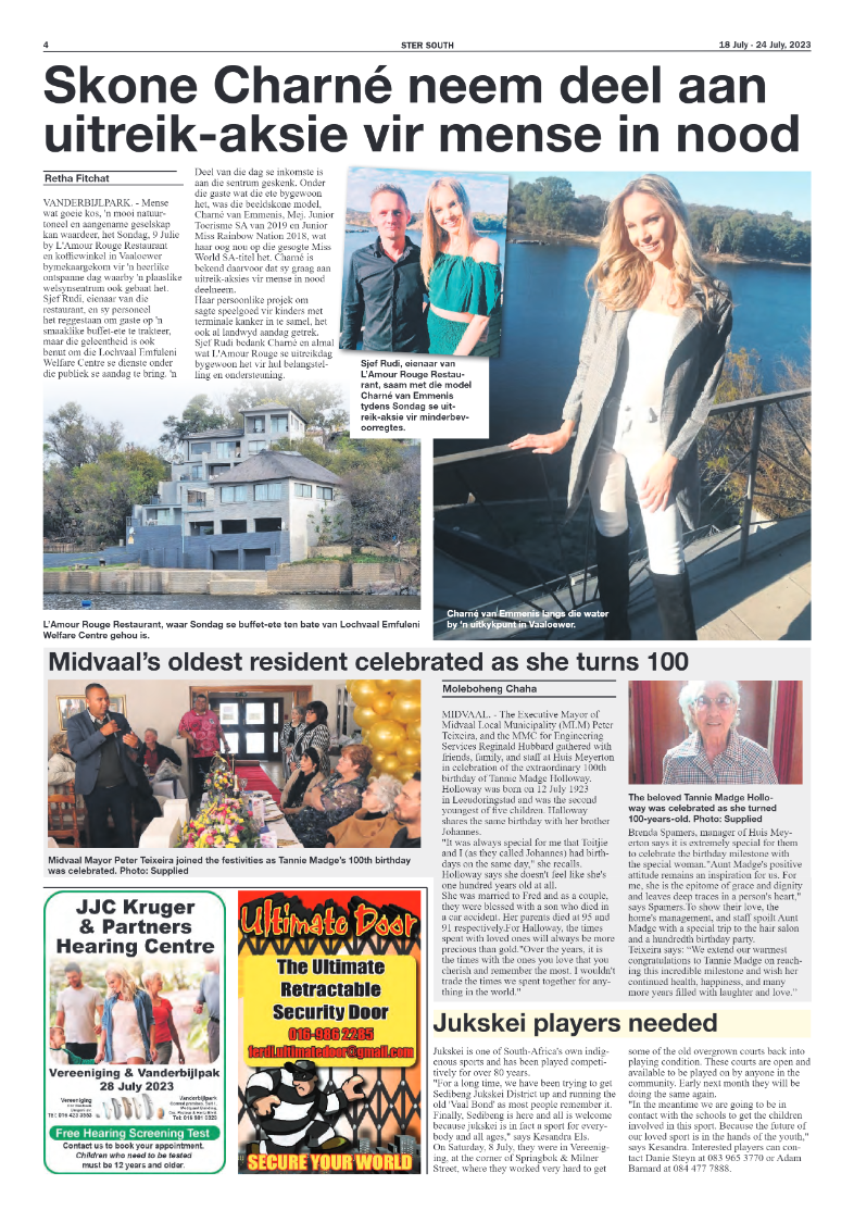 STER SOUTH 18 July – 24 July, 2023 page 6