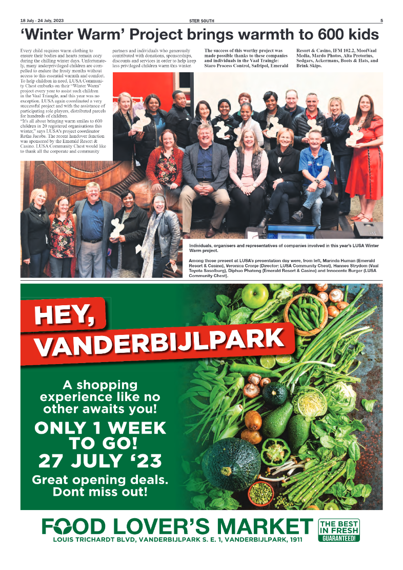 STER SOUTH 18 July – 24 July, 2023 page 8