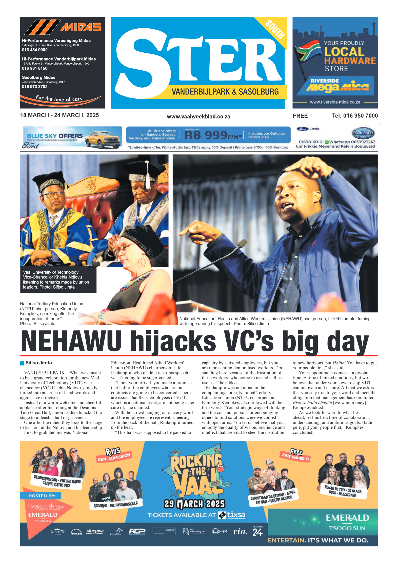 STER SOUTH 18 MARCH – 24 MARCH, 2025 page 1