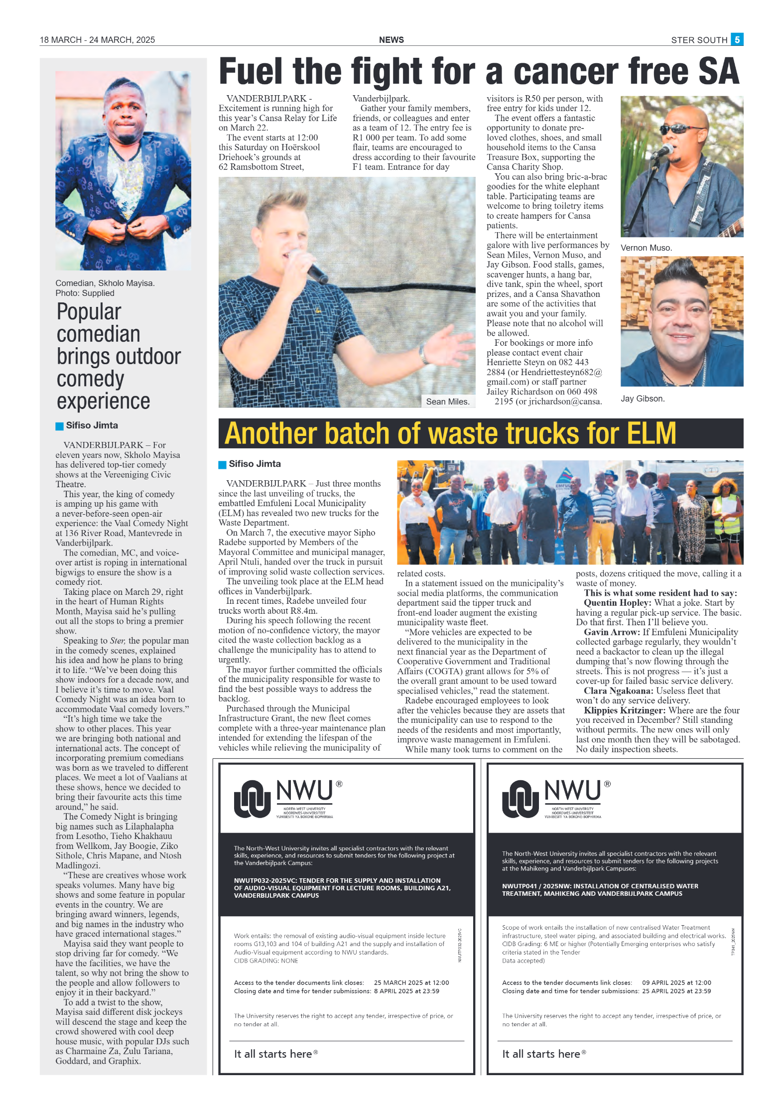 STER SOUTH 18 MARCH – 24 MARCH, 2025 page 5
