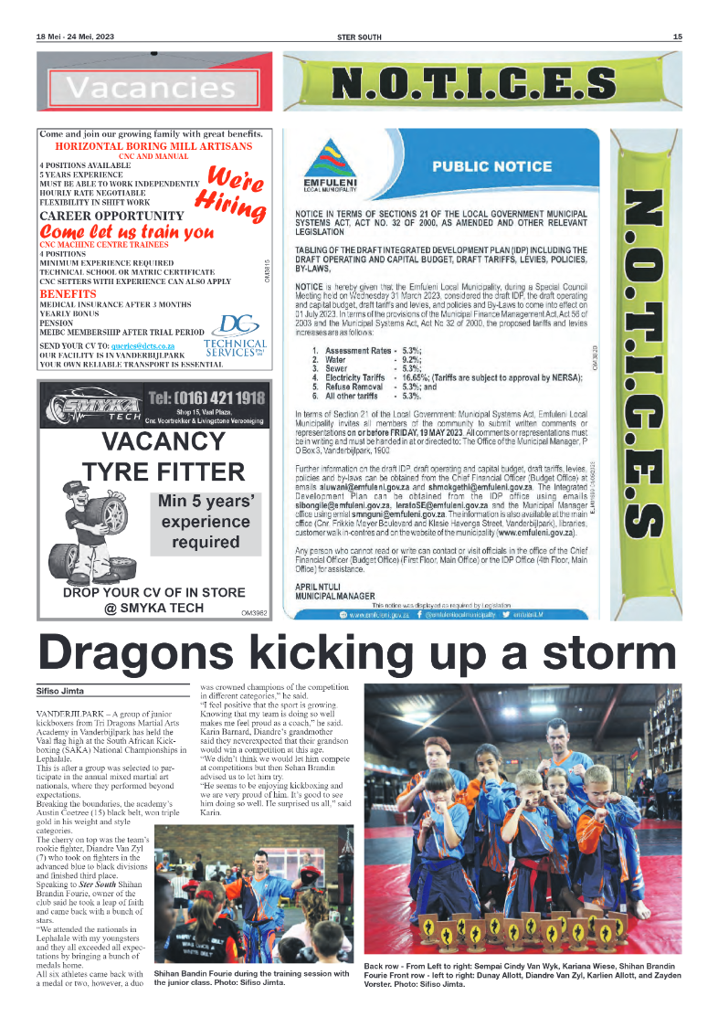 STER SOUTH 18 Mei – 24 Mei, 2023 page 15