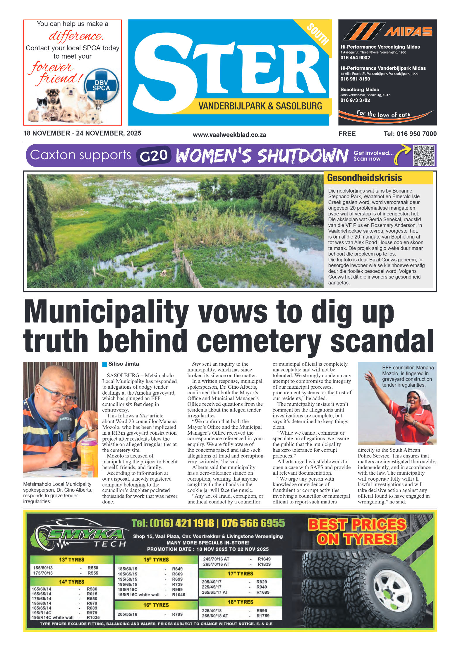 STER SOUTH 18 NOVEMBER – 24 NOVEMBER, 2025 page 1