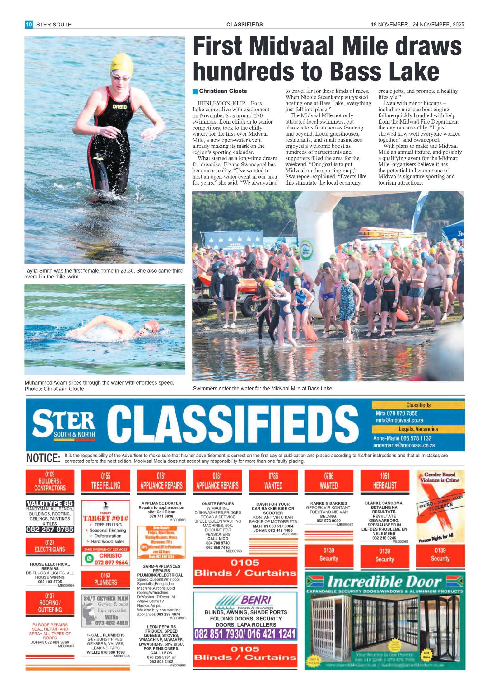 STER SOUTH 18 NOVEMBER – 24 NOVEMBER, 2025 page 10