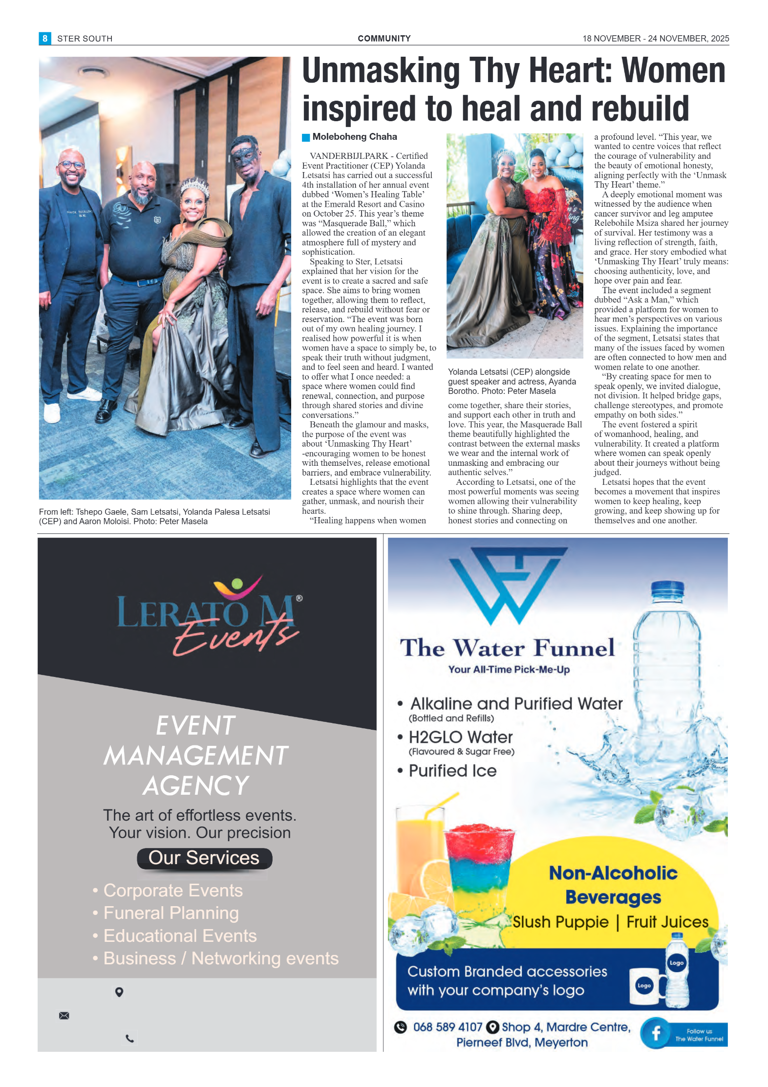 STER SOUTH 18 NOVEMBER – 24 NOVEMBER, 2025 page 8