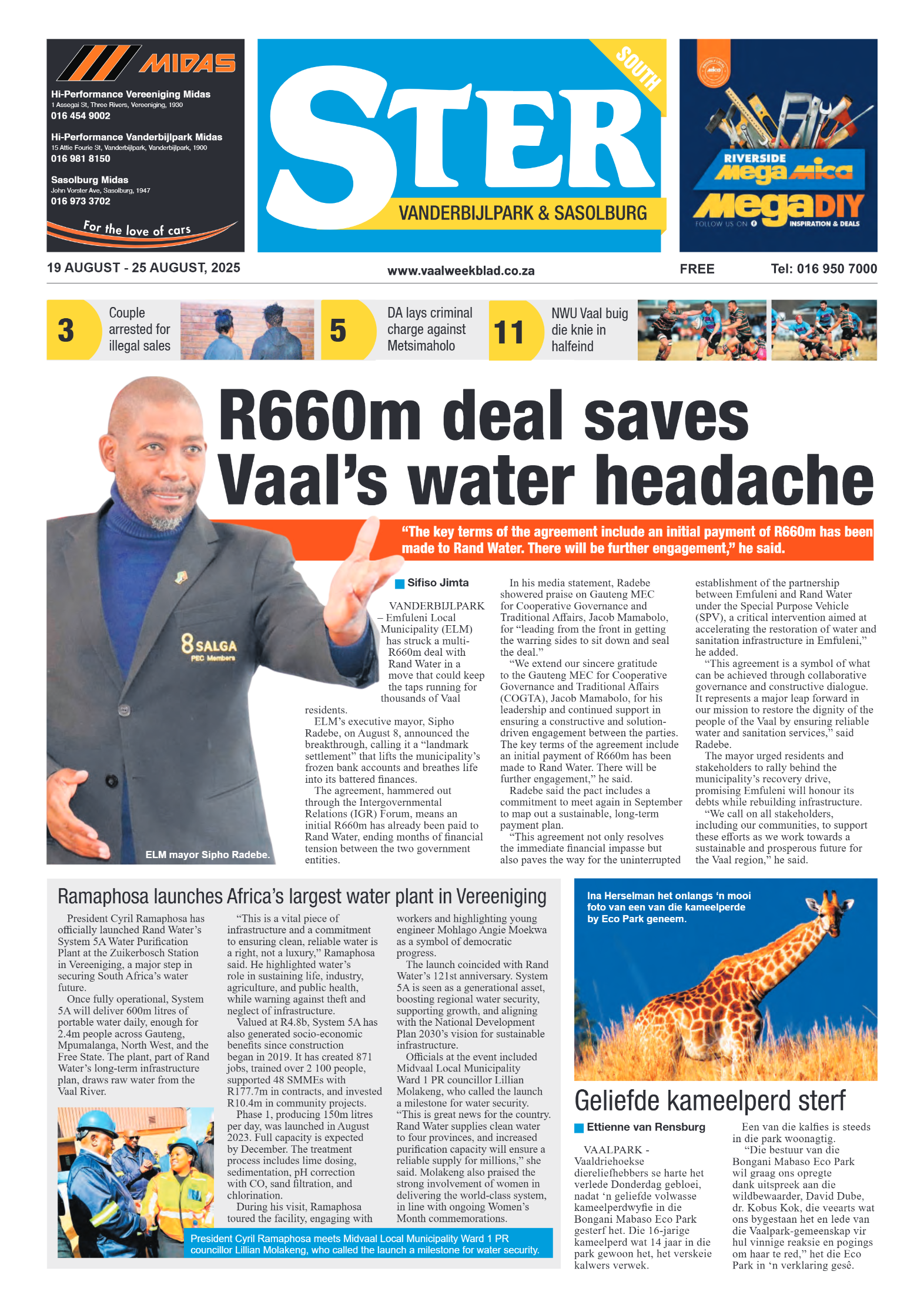 STER SOUTH 19 AUGUST – 25 AUGUST, 2025 page 1