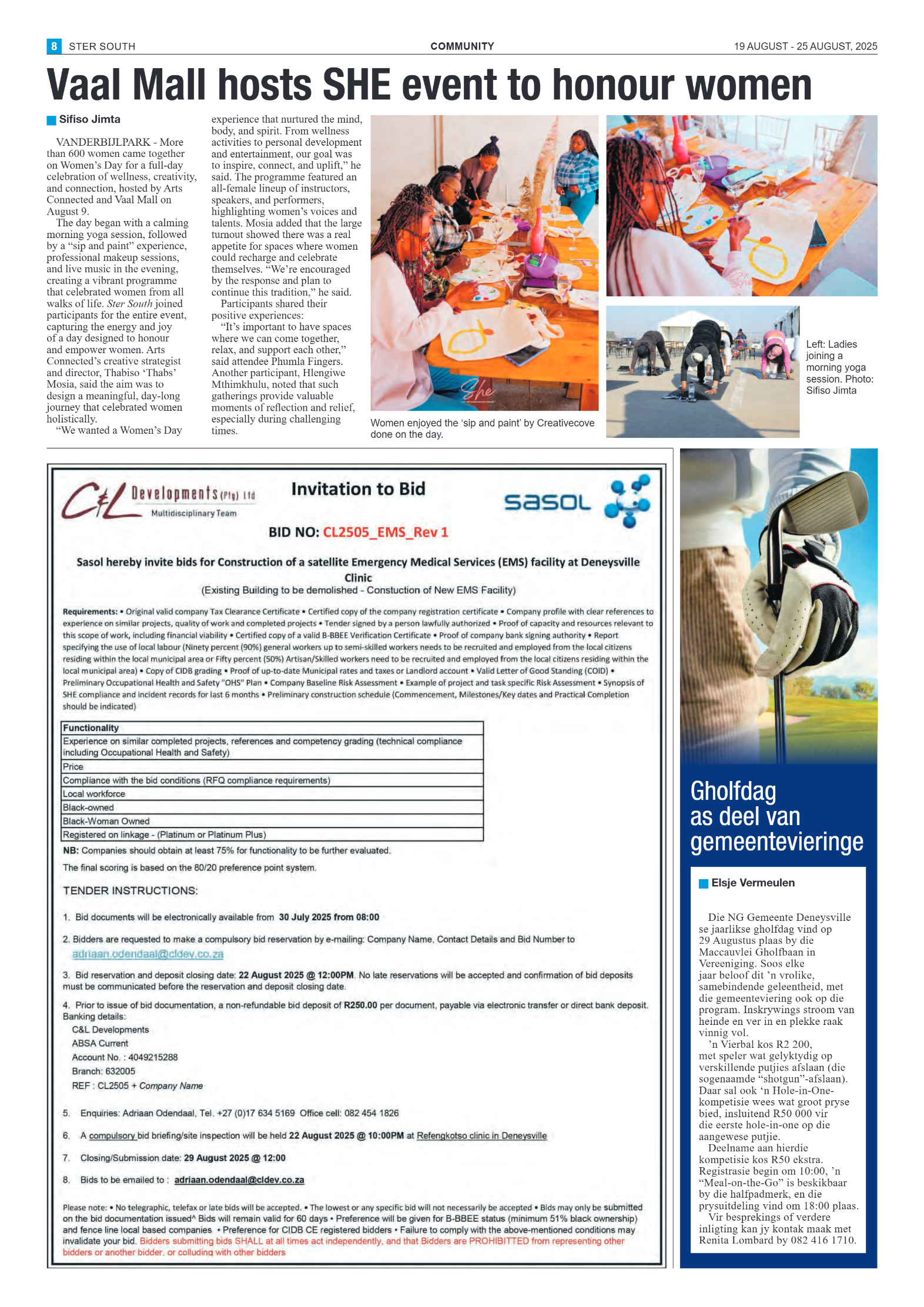 STER SOUTH 19 AUGUST – 25 AUGUST, 2025 page 8