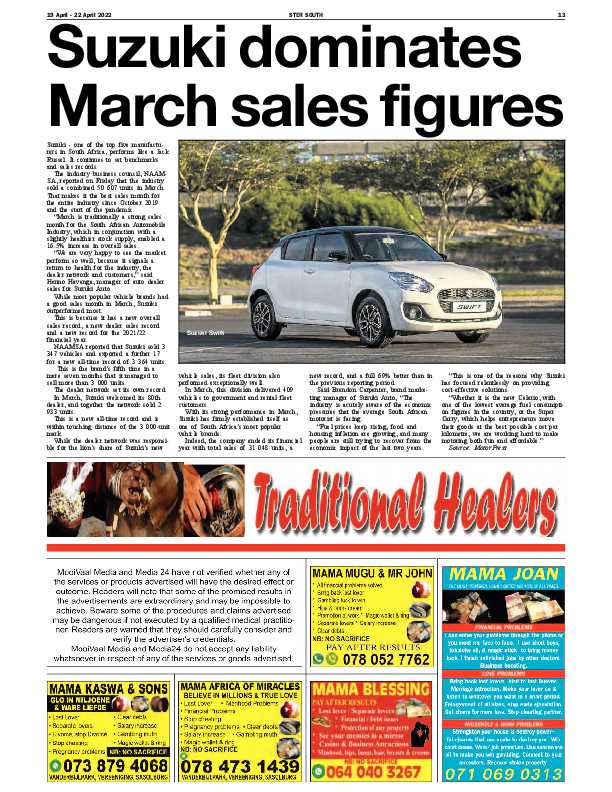 STER SOUTH 19 April – 22 April 2022 page 15