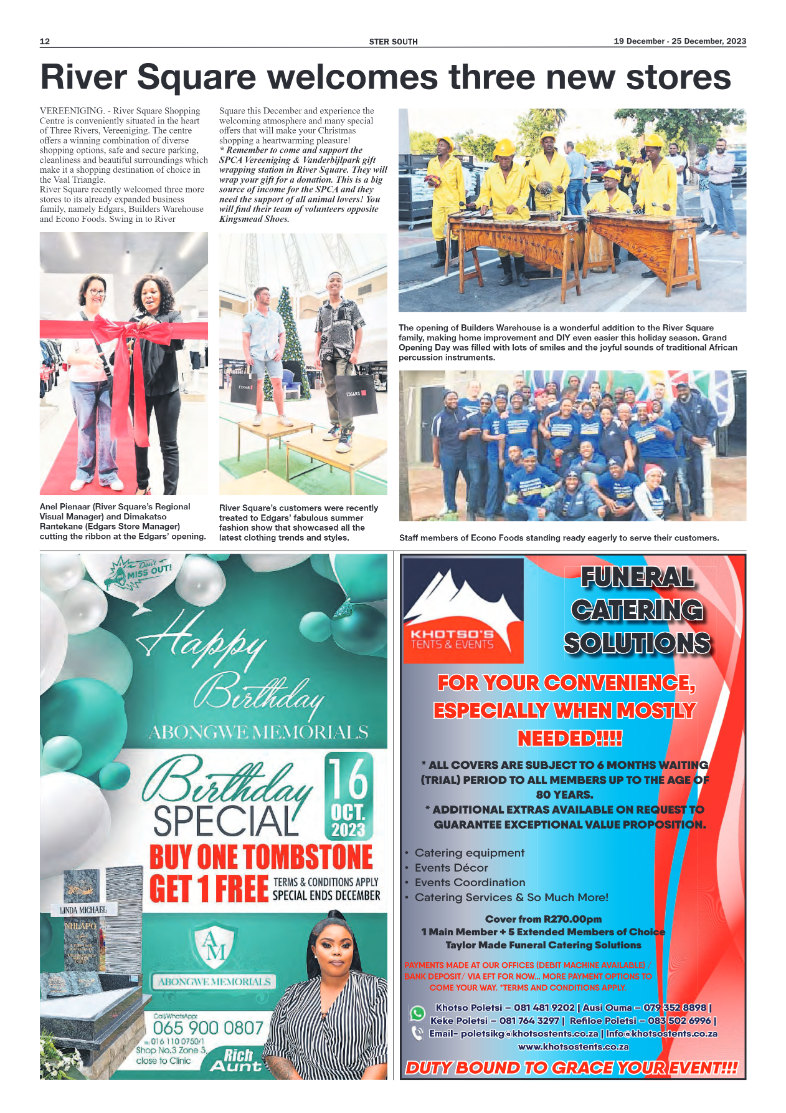 STER SOUTH 19 December – 25 December, 2023 page 12