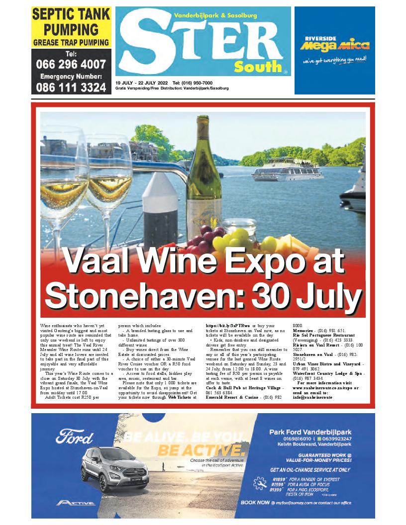 STER SOUTH 19 July – 22 July 2022 page 1