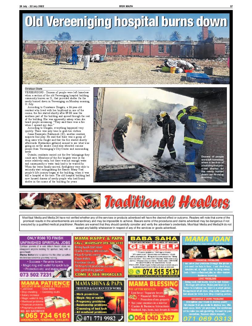 STER SOUTH 19 July – 22 July 2022 page 16