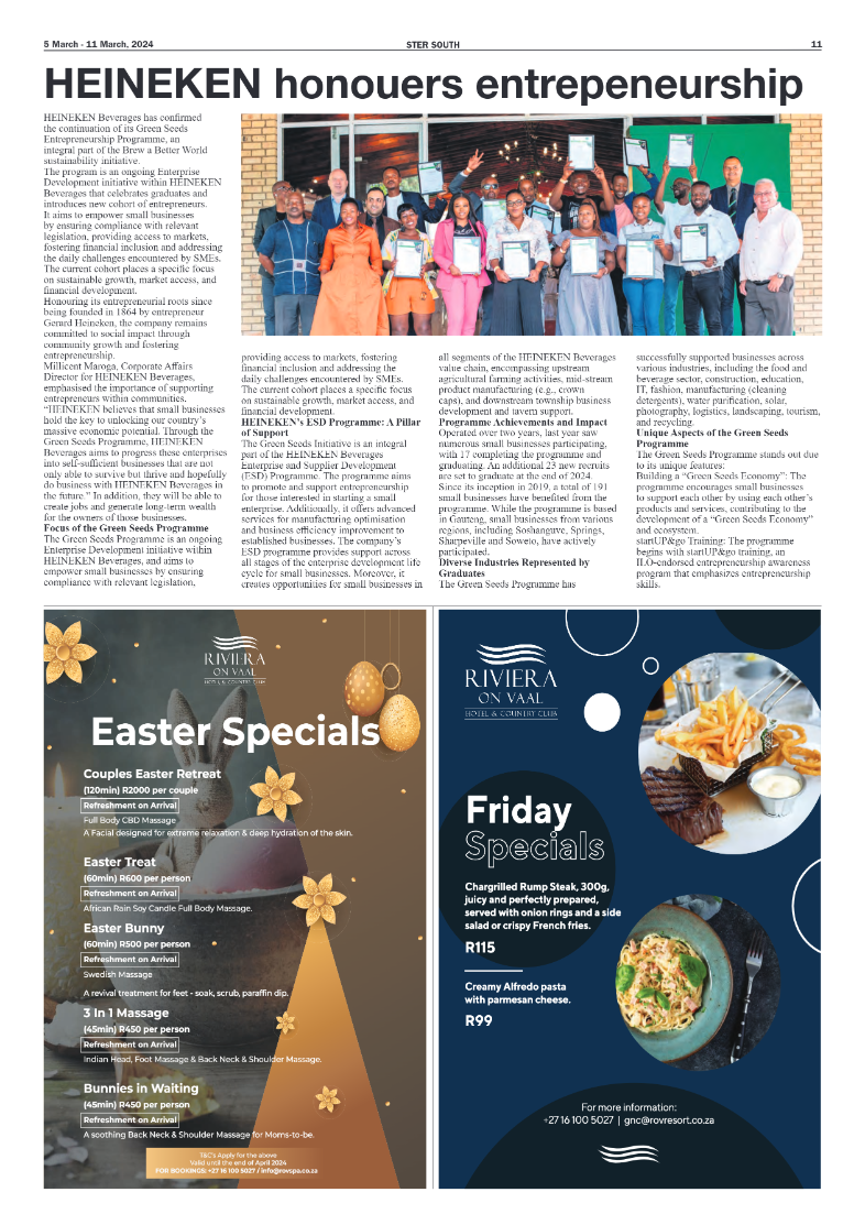 STER SOUTH 19 March – 25 March, 2024 page 11