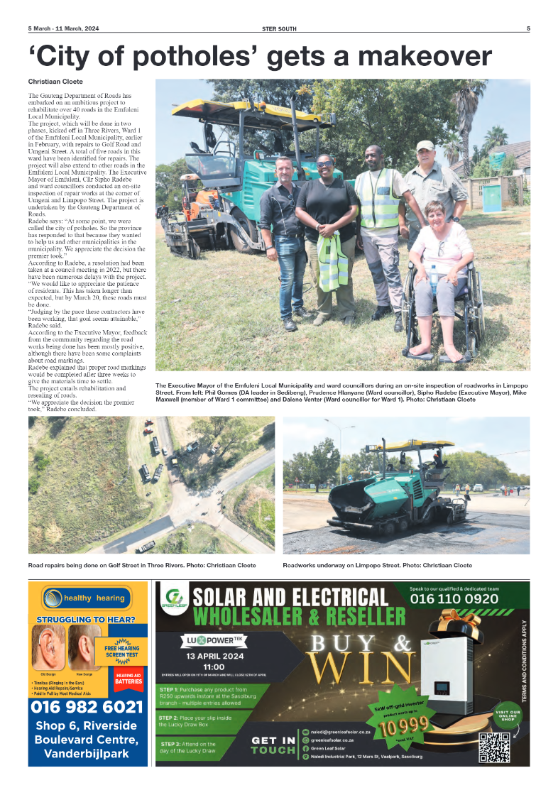 STER SOUTH 19 March – 25 March, 2024 page 5