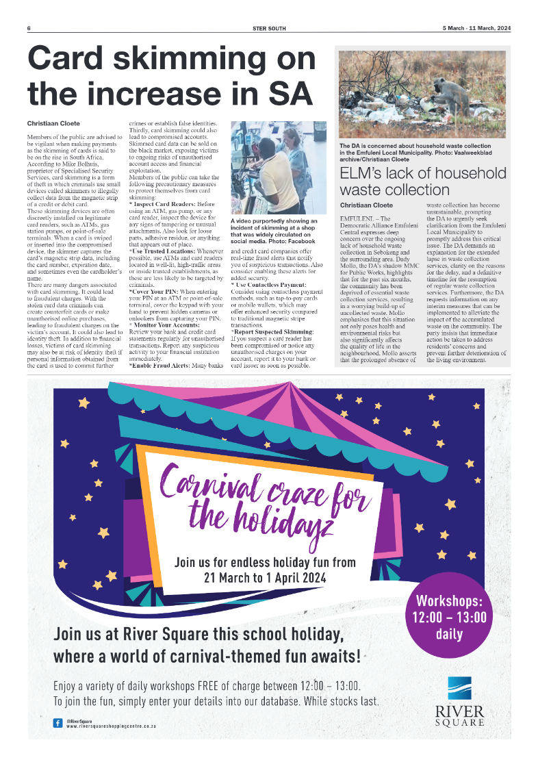 STER SOUTH 19 March – 25 March, 2024 page 6