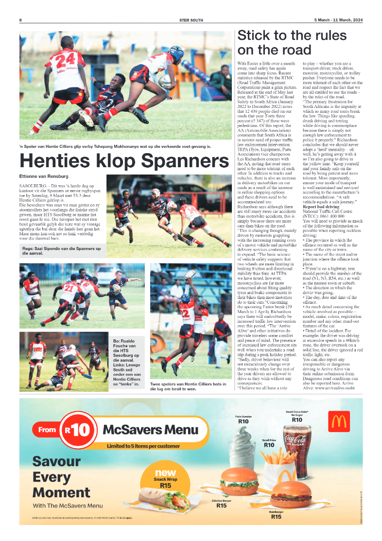 STER SOUTH 19 March – 25 March, 2024 page 8
