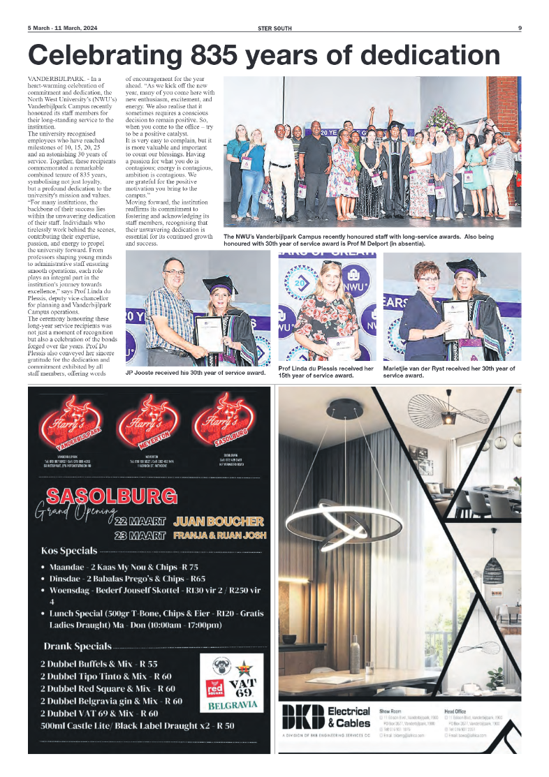 STER SOUTH 19 March – 25 March, 2024 page 9