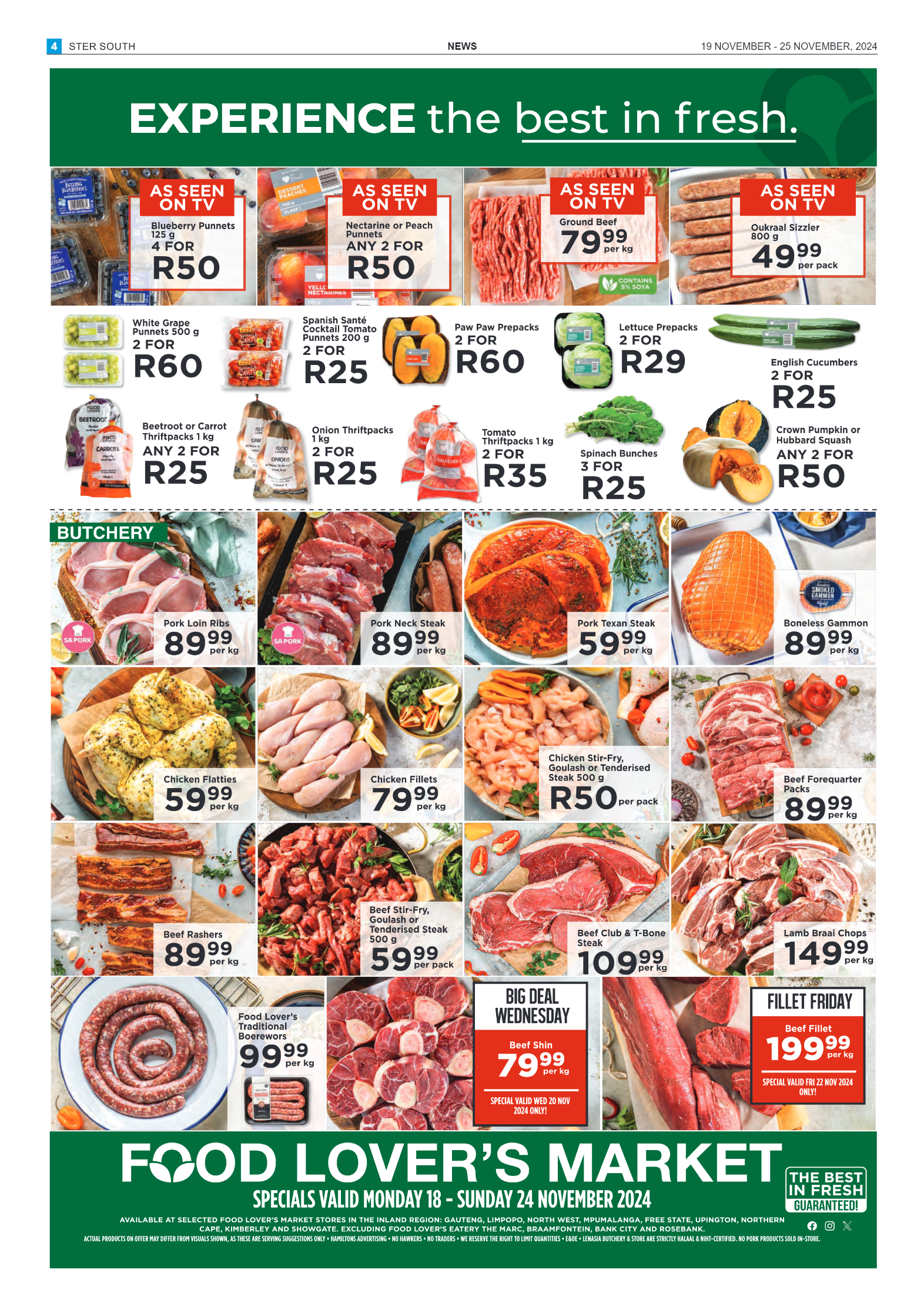 STER SOUTH 19 NOVEMBER – 25 NOVEMBER, 2024 page 4
