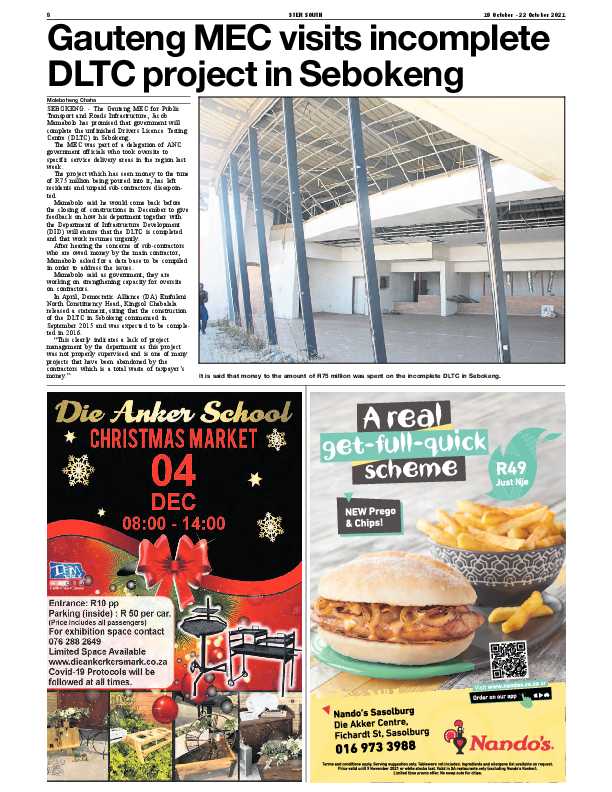 STER SOUTH 19 October – 22 October 2021 page 12