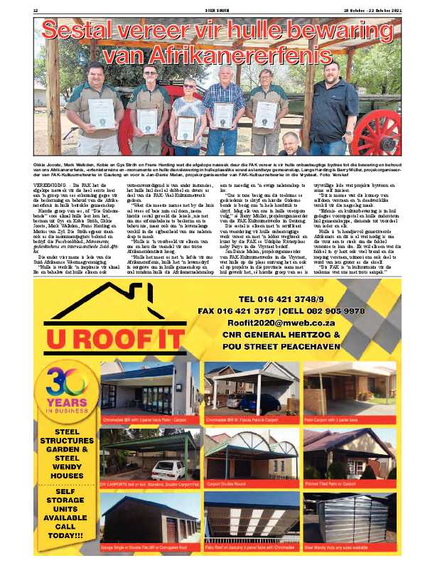 STER SOUTH 19 October – 22 October 2021 page 16