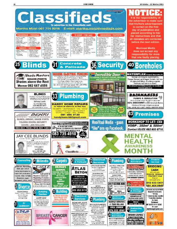 STER SOUTH 19 October – 22 October 2021 page 17