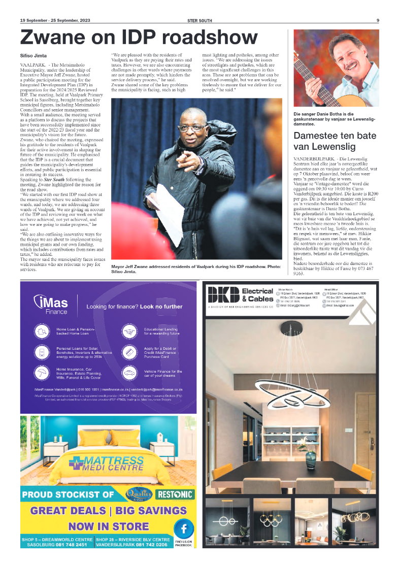 STER SOUTH 19 September – 25 September, 2023 page 9