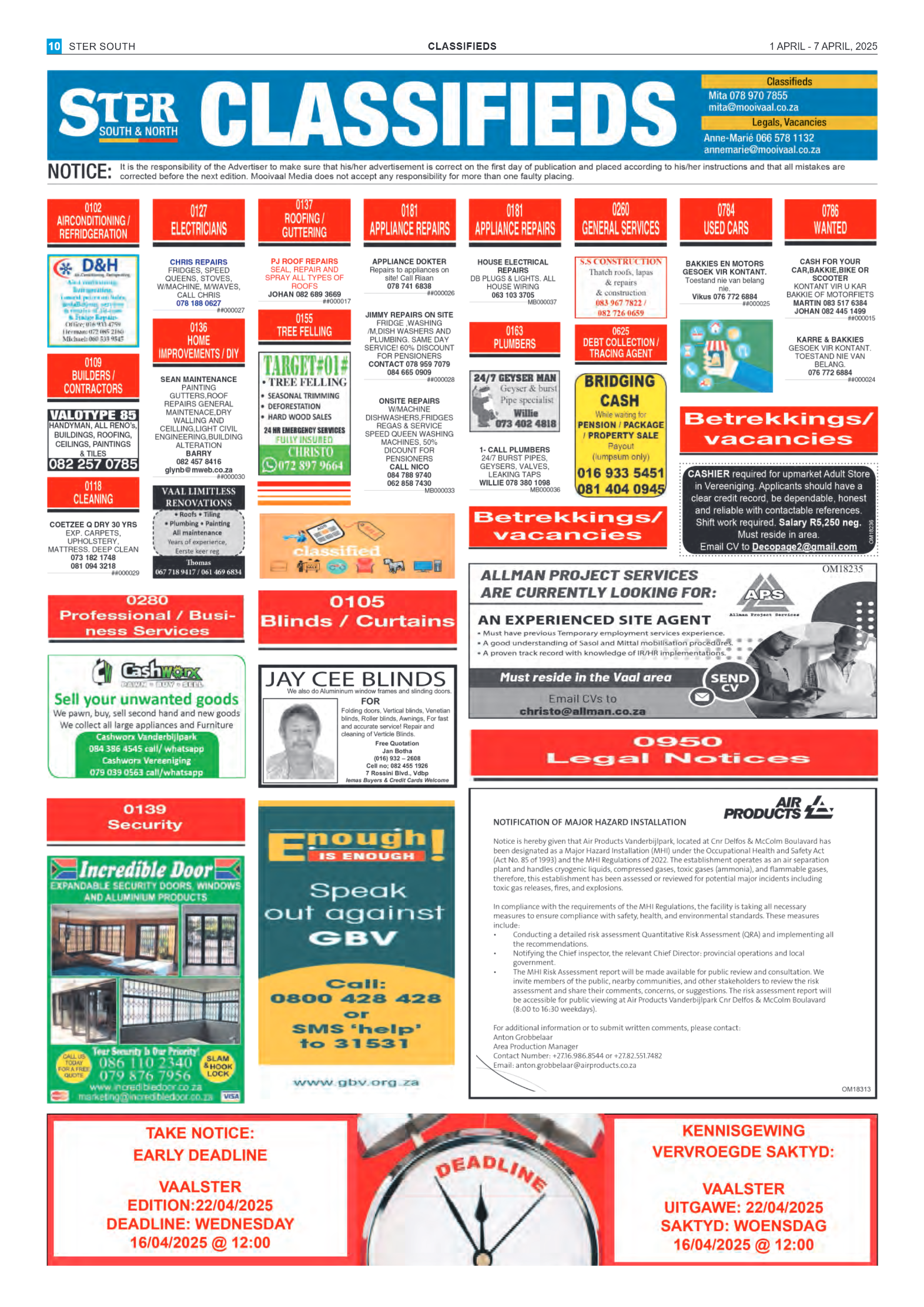 STER SOUTH 1 APRIL – 7 APRIL, 2025 page 10