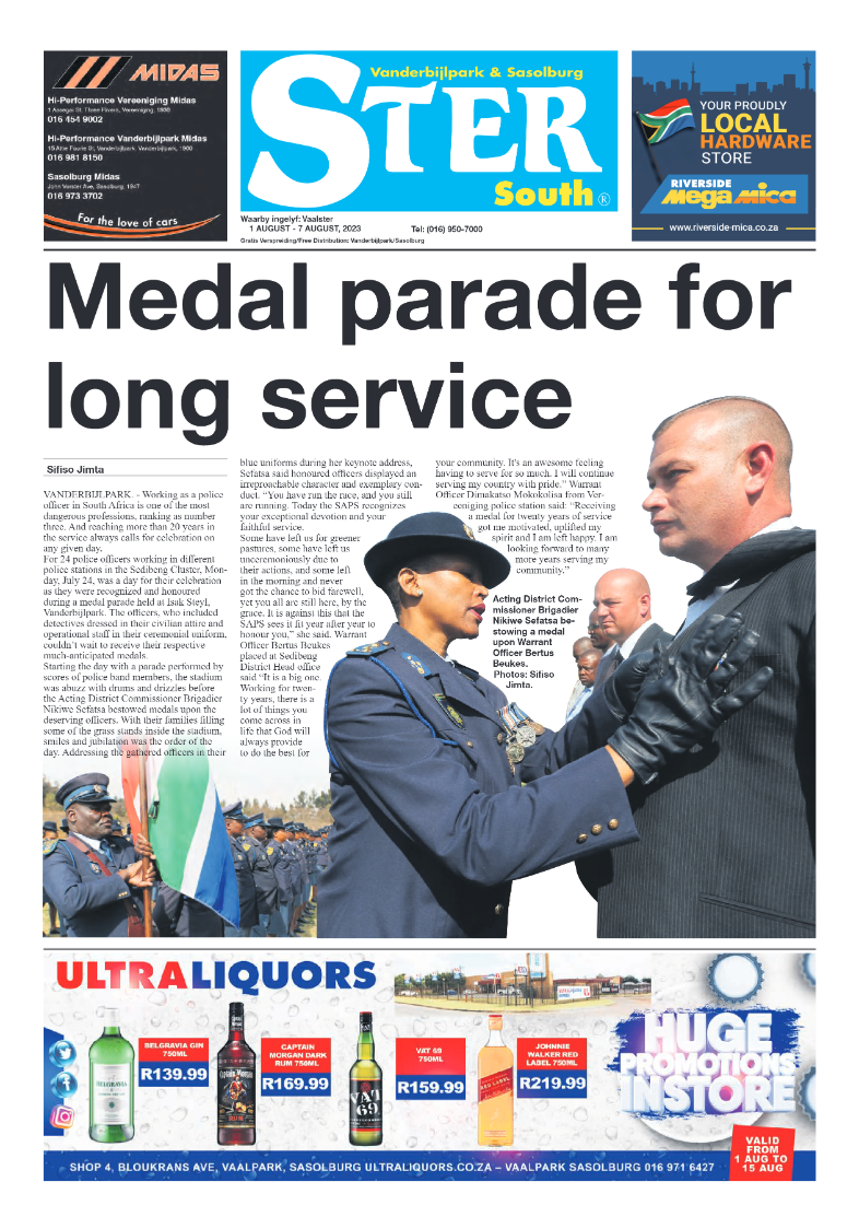 STER SOUTH 1 August – 7 August, 2023 page 1