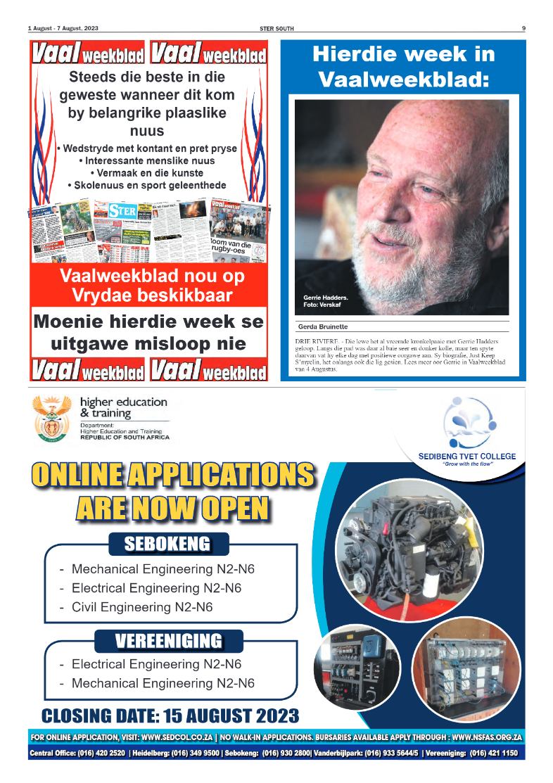 STER SOUTH 1 August – 7 August, 2023 page 9