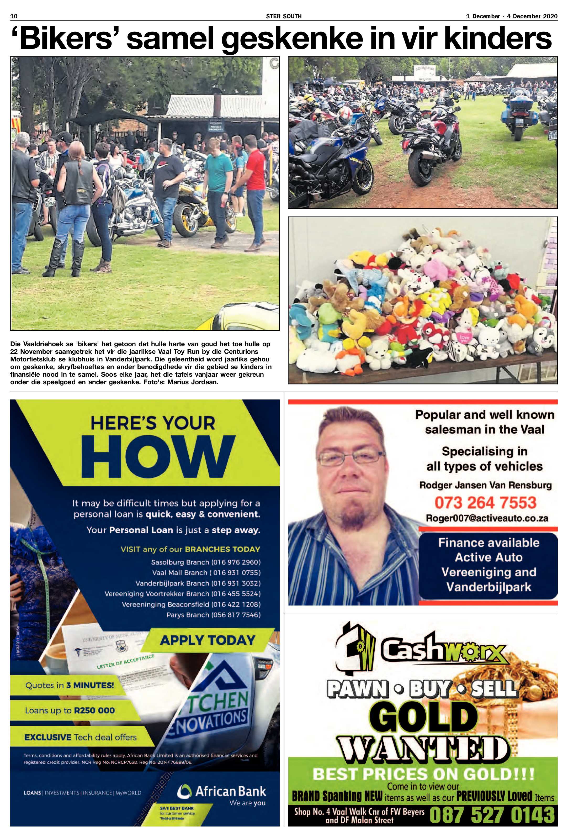 STER SOUTH 1 December – 4 December 2020 page 10