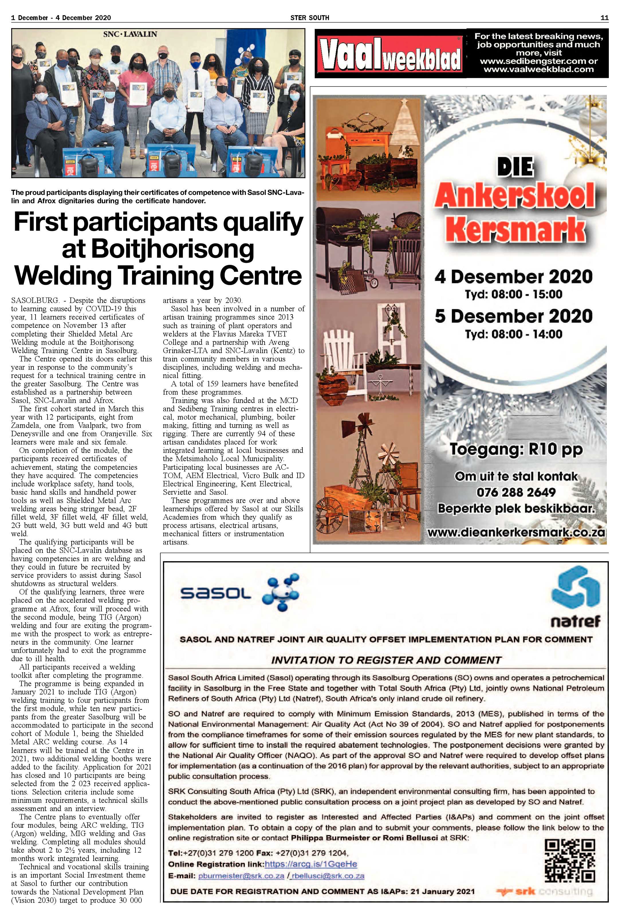 STER SOUTH 1 December – 4 December 2020 page 11