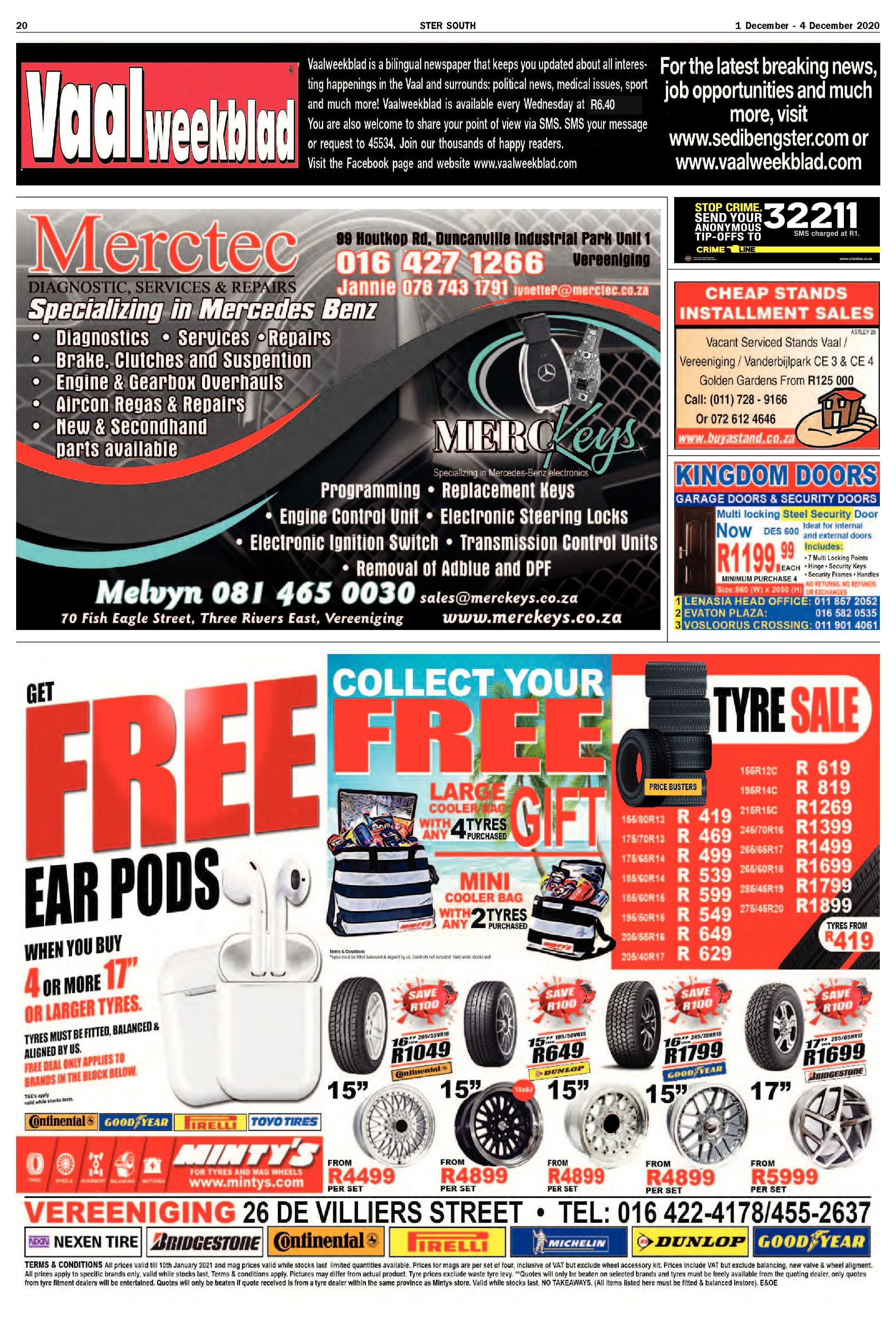 STER SOUTH 1 December – 4 December 2020 page 20