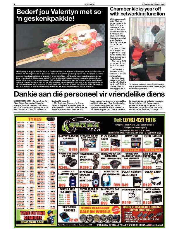 STER SOUTH 1 February – 4 February 2022 page 4