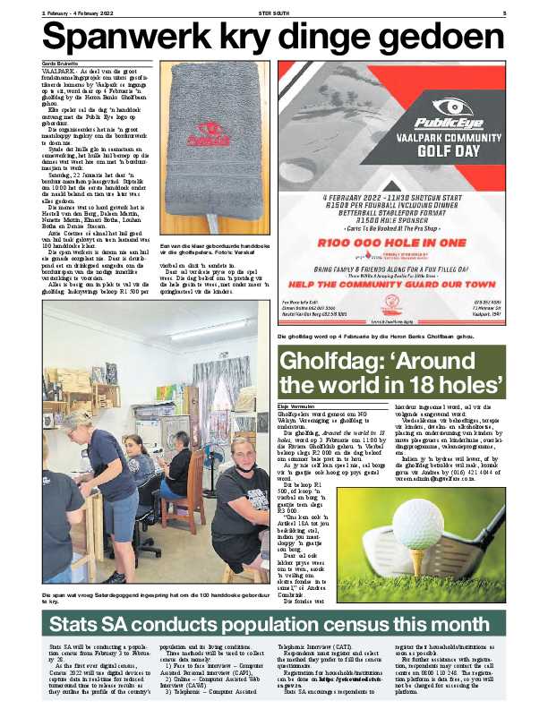 STER SOUTH 1 February – 4 February 2022 page 5