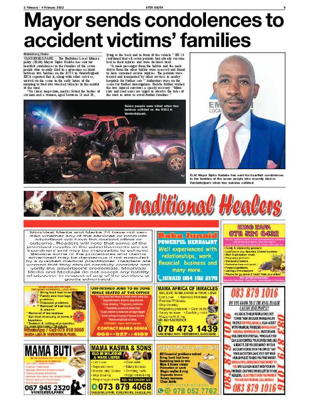 STER SOUTH 1 February – 4 February 2022 page 9